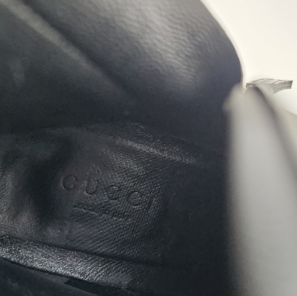 Gucci Black Patent Leather Buckle Combat Boots Size 39 With Anti Slip Sole - Picture 13 of 13